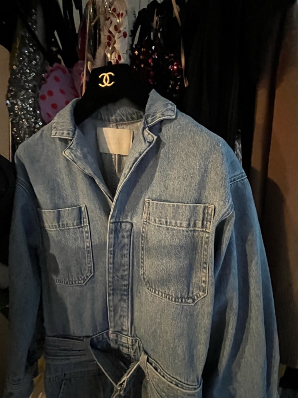 CITIZENS of HUMANITY- Blue Jean Jumpsuit / size XS - Picture 8 of 10